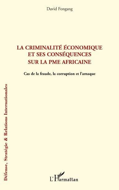 La criminalité économique et ses conséquences sur la PME africaine : cas de la fraude, la corruption et l'arnaque
