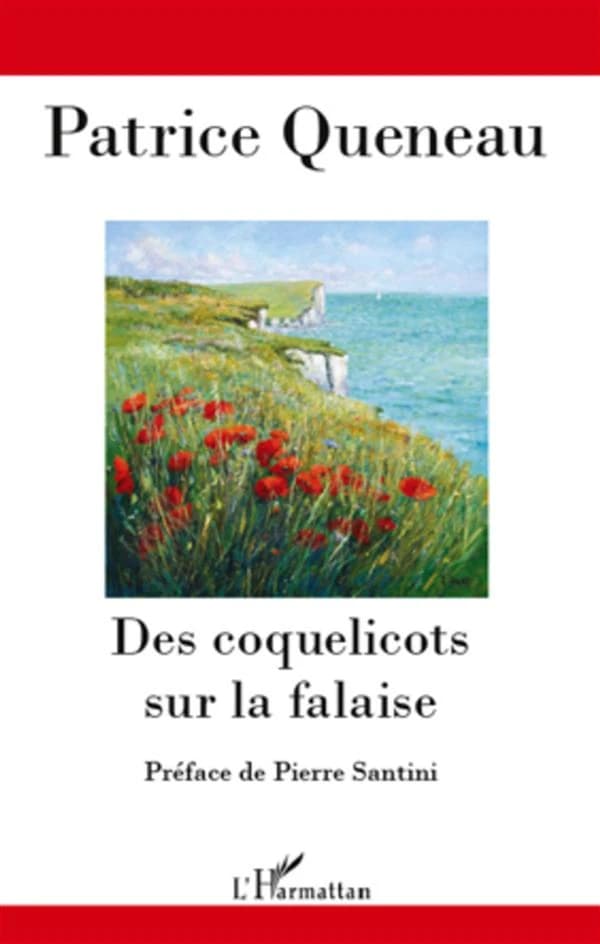 Des coquelicots sur la falaise
