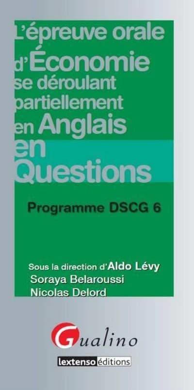L'épreuve orale d'économie se déroulant partiellement en anglais, en questions
