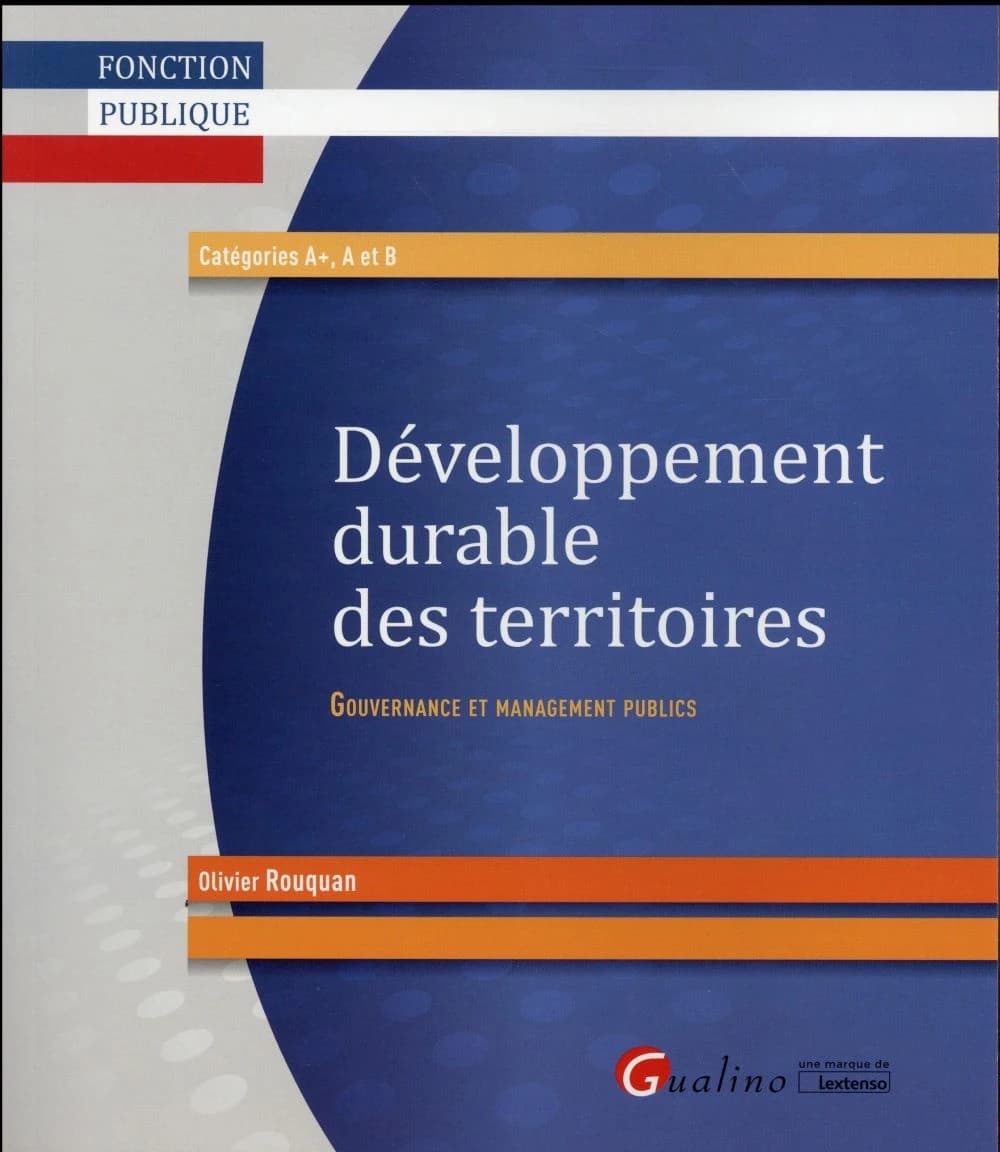 Développement durable des territoires : gouvernance et management publics