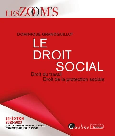 Le droit social : droit du travail, droit de la protection sociale (24e éd., 2022-2023) Dominique Grandguillot