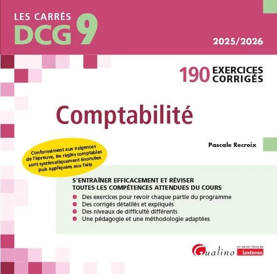 Comptabilité : 190 exercices corrigés ([Éd.] 2025-2026) Pascale Recroix