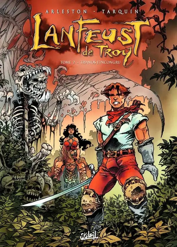 Lanfeust de Troy. 2, Thanos l'incongru (Nouv. éd. recolorisée) scénario Christophe Arleston ; dessins Didier Tarquin ; couleurs Luca Saponti