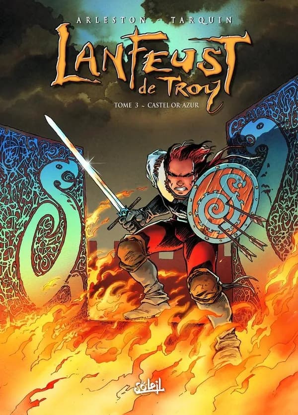 Lanfeust de Troy. 3, Castel Or-Azur (Nouv. éd. recolorisée) scénario Christophe Arleston ; dessins Didier Tarquin ; couleurs Luca Saponti