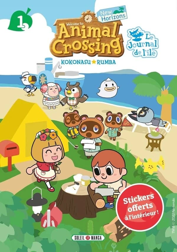 Welcome to Animal crossing New horizons : le journal de l'île. 1