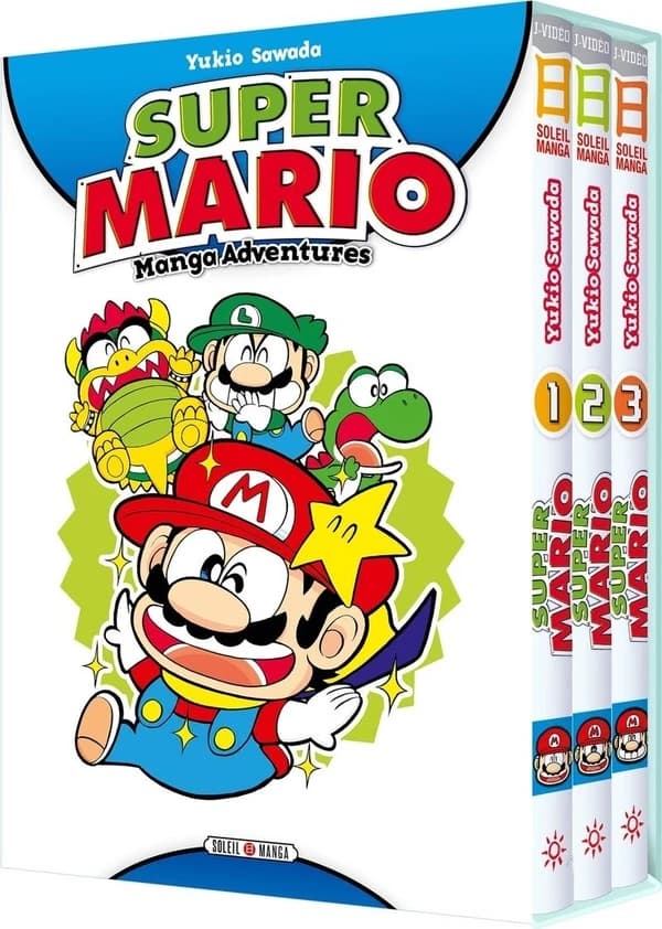 Super Mario ; manga adventures : coffret Tomes 1 à 3