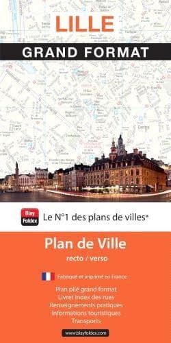 Lille : grand format : plan de ville