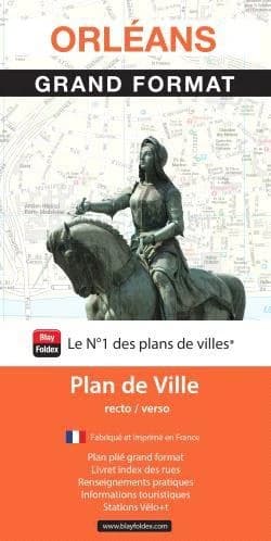 Orléans : grand format : plan de ville