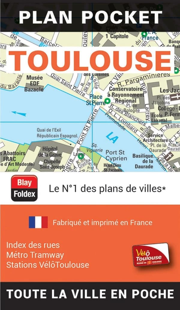 Toulouse : plan pocket