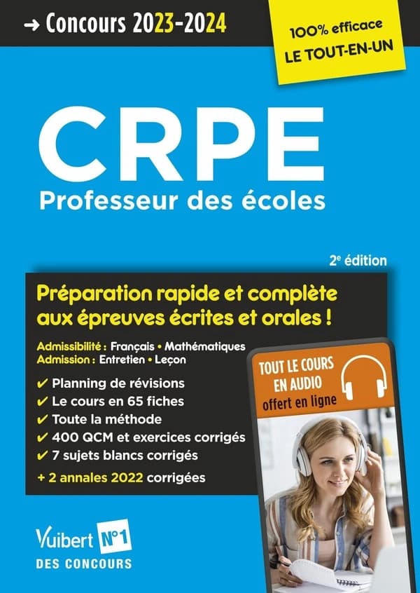 CRPE, professeur des écoles (2e éd.) Jean-Robert Delplace,... Danièle Dubois,... Haimo Greonen,... ; en collaboration avec Florence Macke ; ouvrage dirigé par Marc Loison,... ; coordonné par Isabelle Pasquier,...