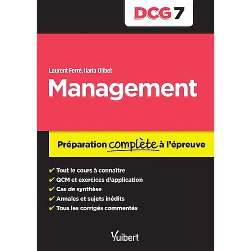 Management DCG 7 - Préparation complète à l'épreuve