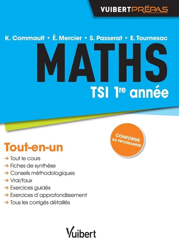 Maths : TSI 1re année