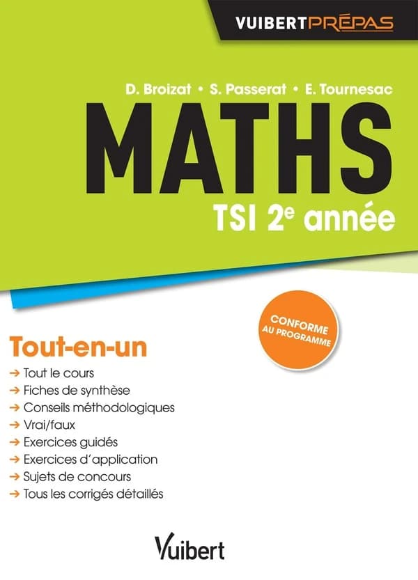 Maths : TSI 2e année
