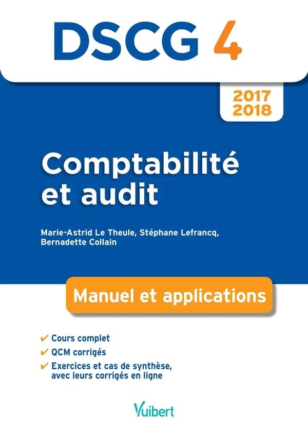 Comptabilité et audit : manuel et applications