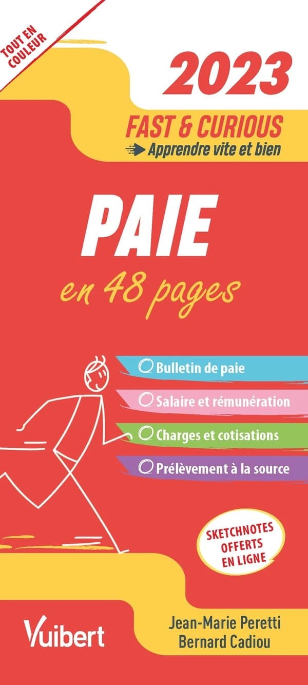 Paie : en 48 pages ([Éd.] 2023) Jean-Marie Peretti, Bernard Cadiou