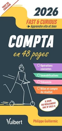Compta : en 48 pages ([Éd.] 2026, à jour du règlement ANC n° 2022-6) Philippe Guillermic