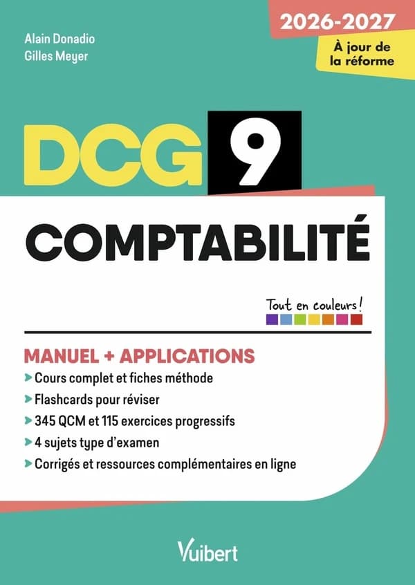 Comptabilité : DCG 9 (Nouvelle éd 2026-2027)