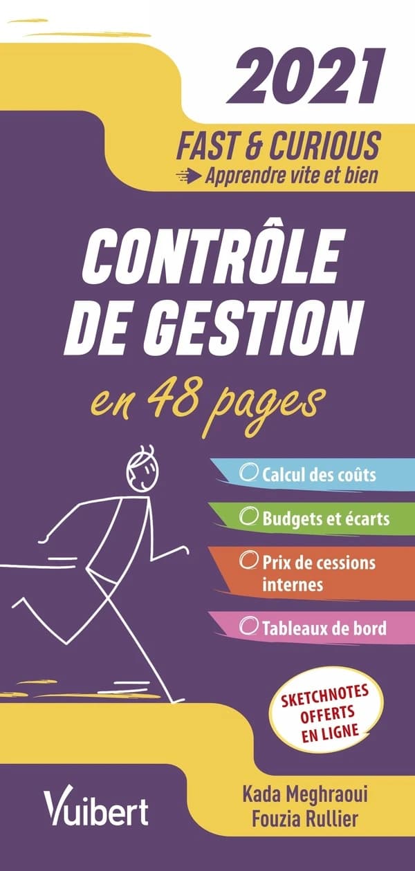 Contrôle de gestion : en 48 pages ([Éd.] 2021) Kada Meghraoui, Fouzia Rullier