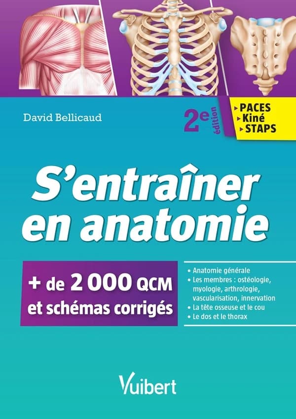 S'entraîner en anatomie (2e éd.) David Bellicaud