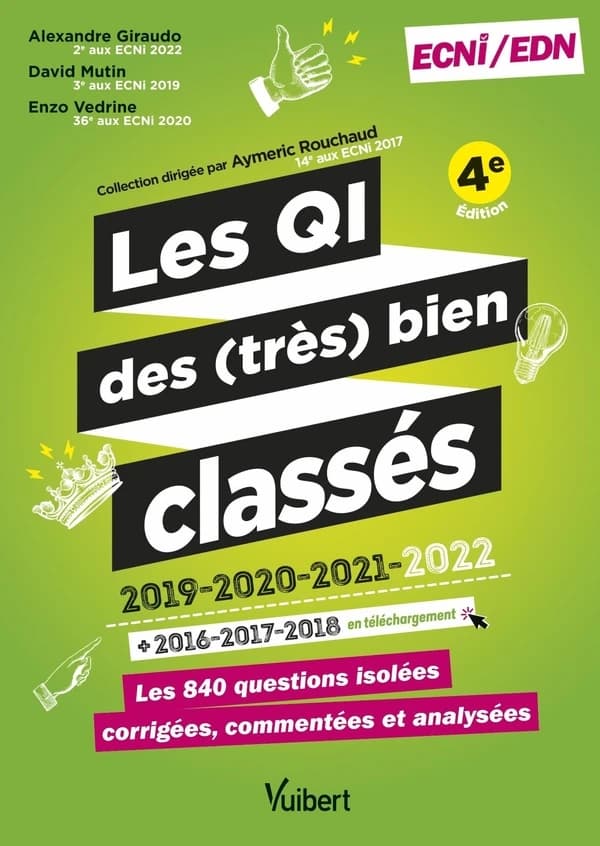 Les QI des (très) bien classés : 2016, 2017, 2018, 2019, 2020, 2021, 2022 (4e éd.) Alexandre Giraudo, David Mutin, Enzo Vedrine