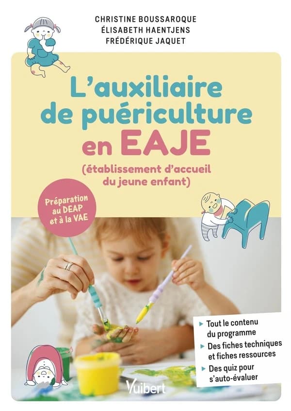 L'auxiliaire de puériculture en EAJE, établissement d'accueil du jeune enfant