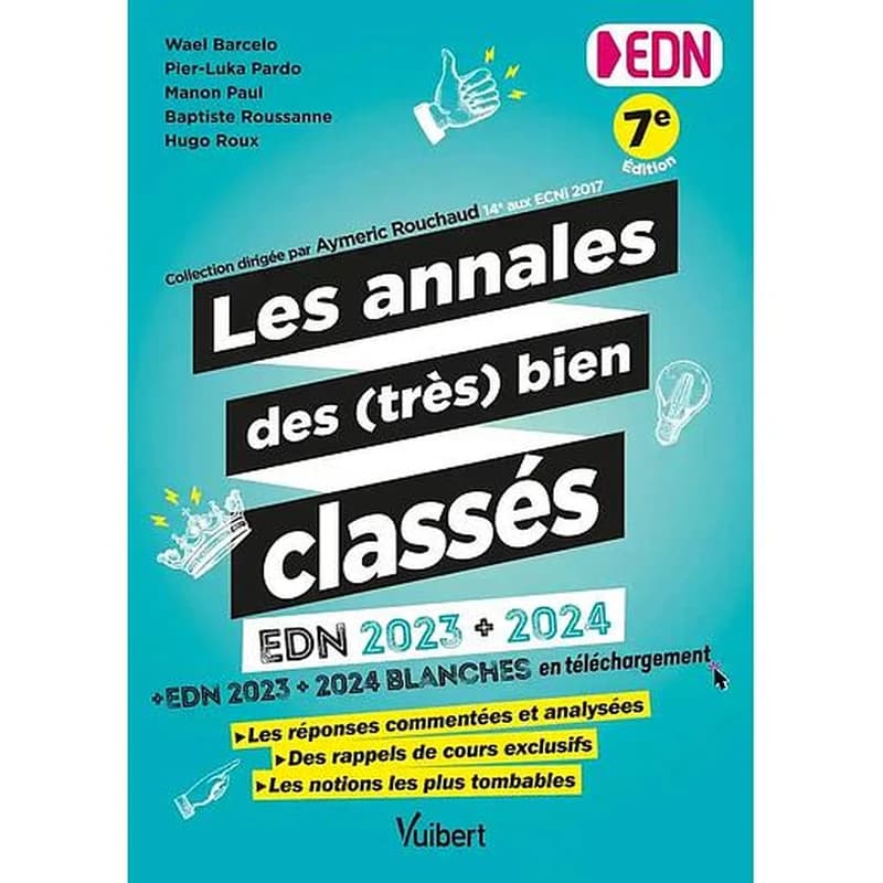 Les annales des (très) bien classés : 2023-2024 (7e éd.) Wael Barcelo, Pier-Luka Pardo, Manon Paul... [et al.]