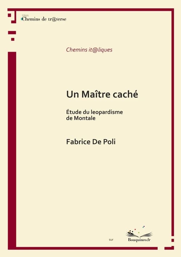 Un Maître caché