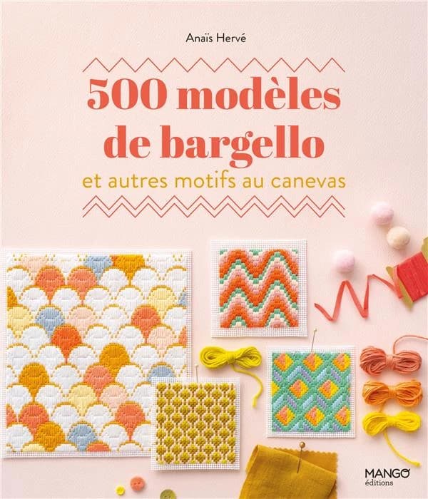 500 modèles de bargello : et autres motifs au canevas