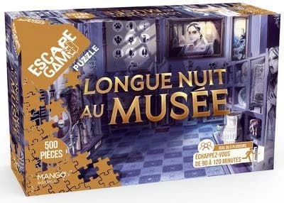 Escape game puzzle : Longue nuit au musée