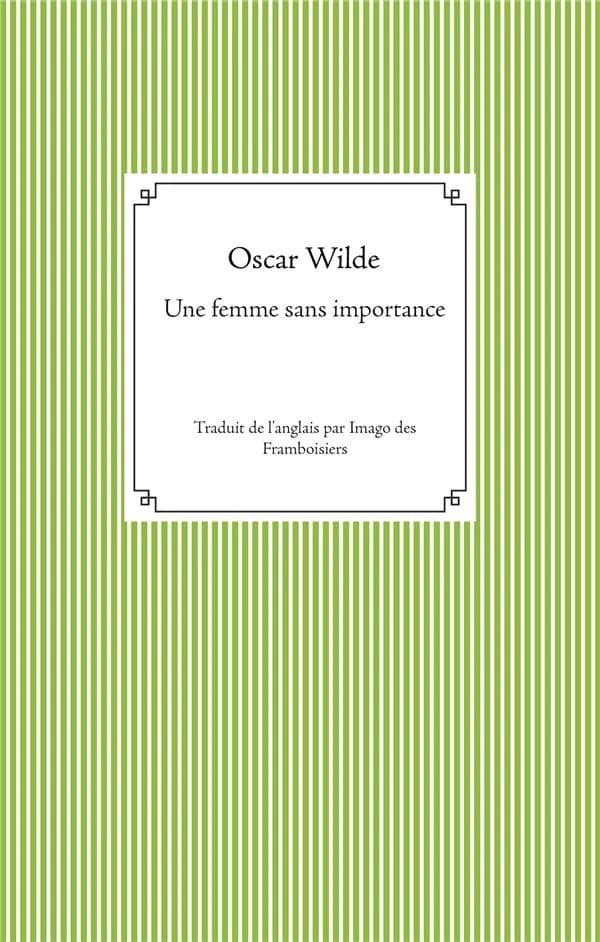 Une femme sans importance
