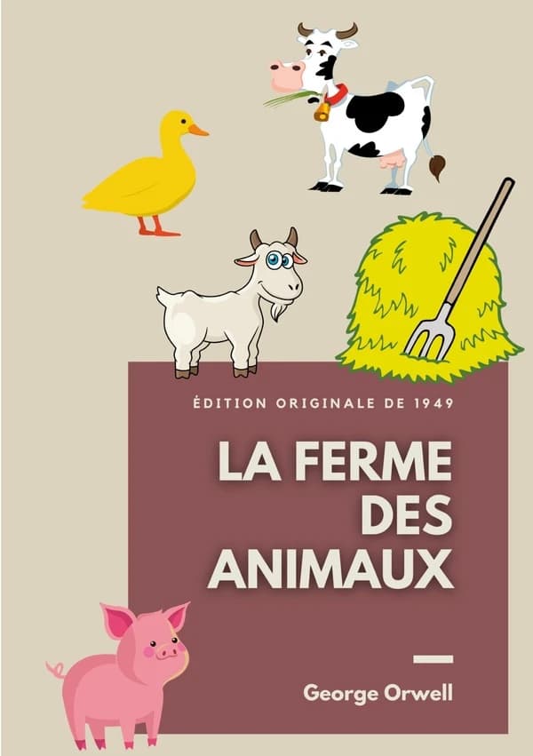 La ferme des animaux : 1945 (Édition originale de 1949) George Orwell