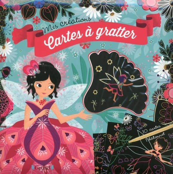 Cartes à gratter ; fées