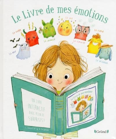 Le livre de mes émotions : un livre interactif avec plein de surprises !