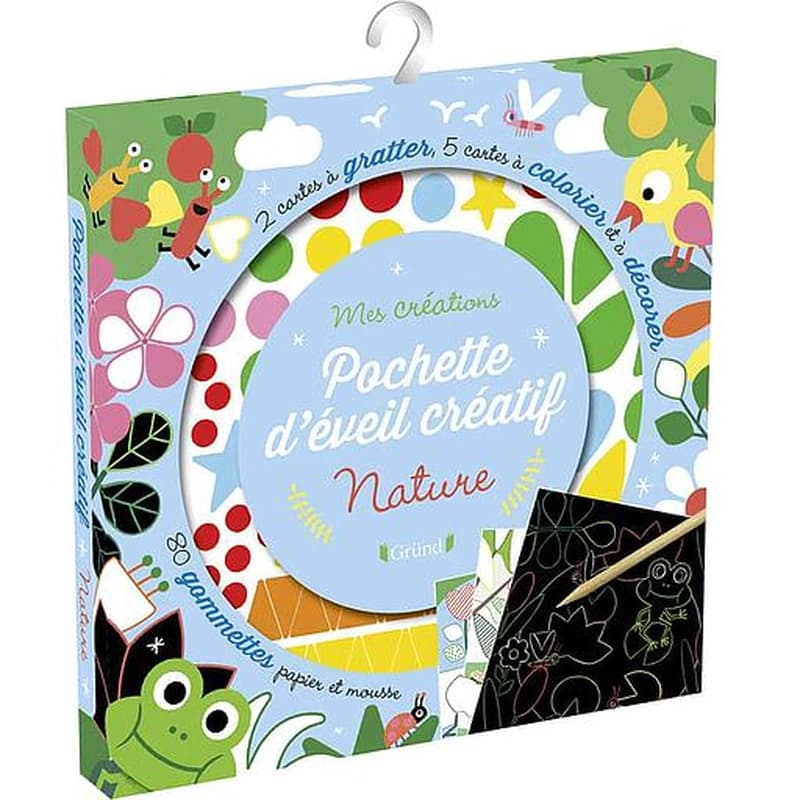 Pochette d'éveil créatif nature