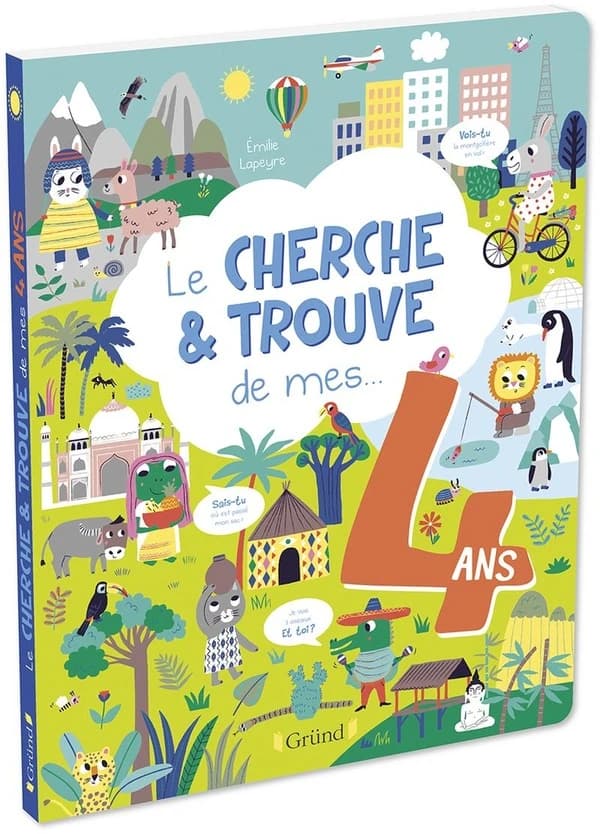 Le cherche & trouve de mes 4 ans