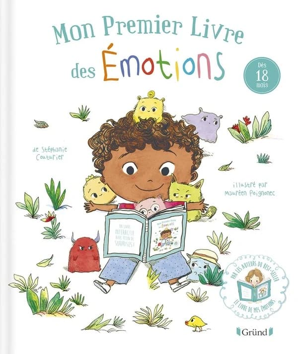 Mon premier livre des émotions : dès 18 mois