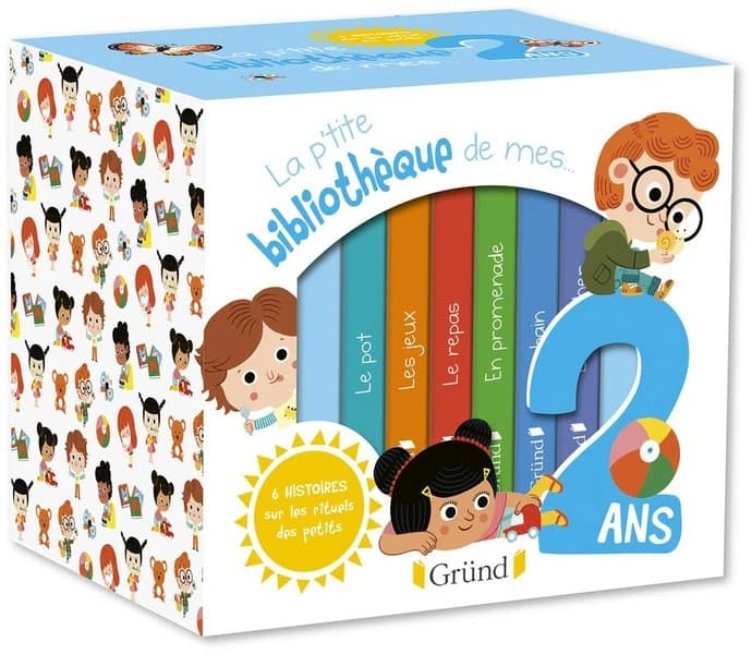 La p'tite bibliothèque de mes 2 ans : 6 histoires sur les rituels des petits