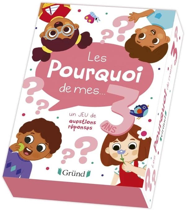 Les pourquoi de mes 3 ans : un jeu de questions réponses