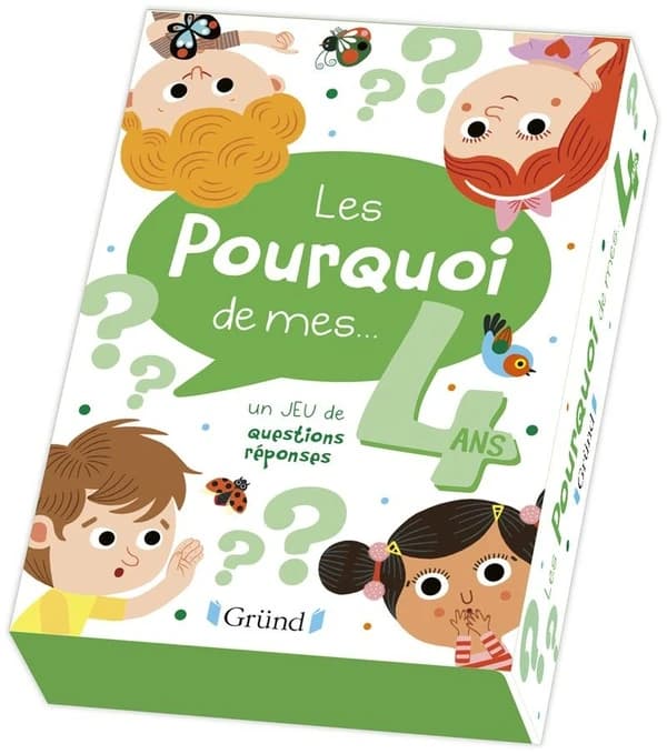 Les pourquoi de mes 4 ans : un jeu de questions réponses