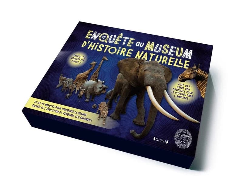 Escape box : enquête au musée d'histoire naturelle