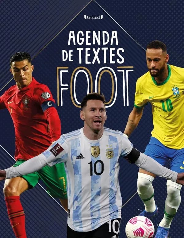 Agenda de textes football (édition 2022