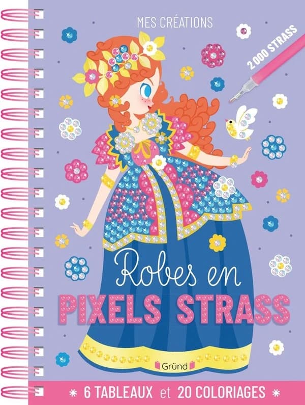 Robes en pixels strass