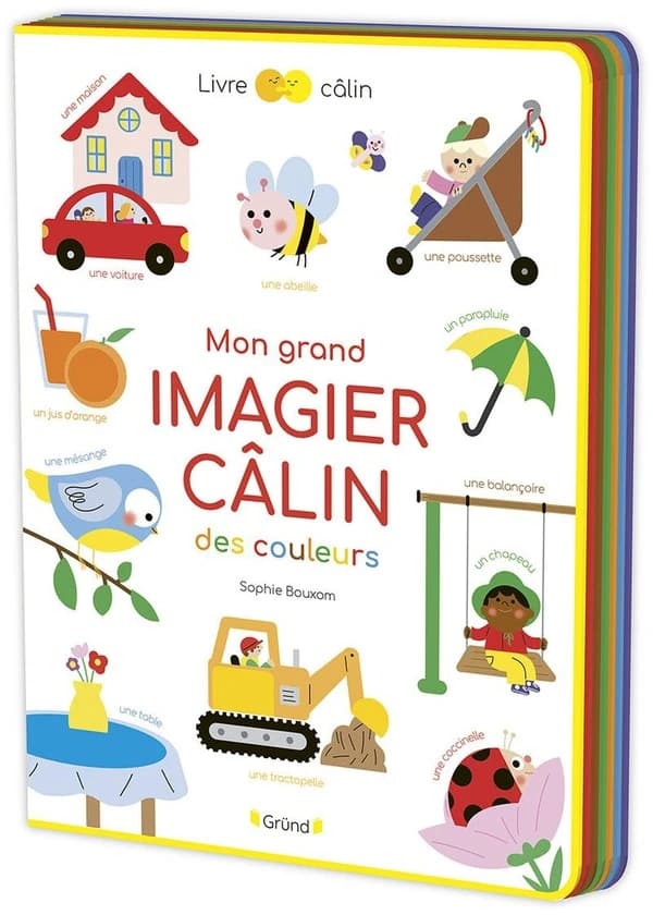 Mon grand imagier câlin des couleurs