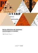 Revue d'histoire des doctrines économiques et sociales