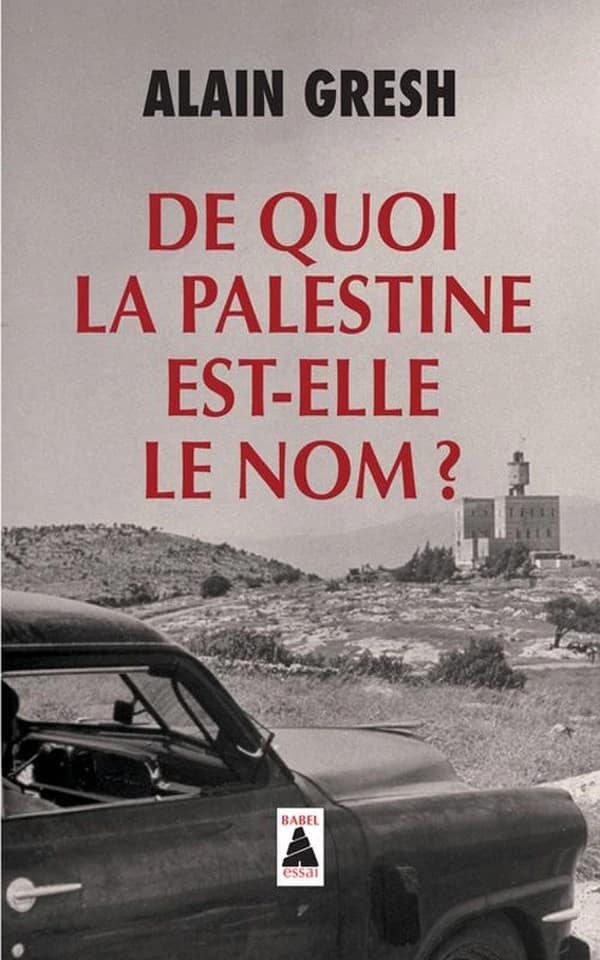 De Quoi LA Palestine Est-Elle Le Nom ?