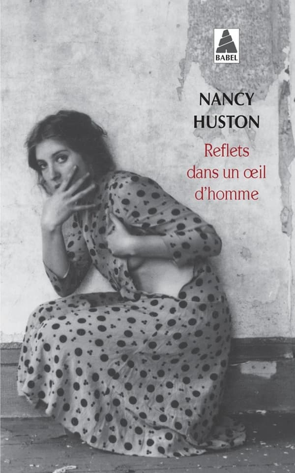 Reflets dans un œil d'homme