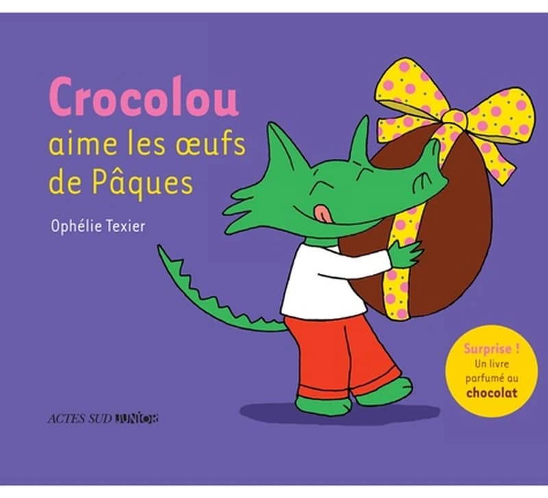 Crocolou aime les oeufs de Pâques