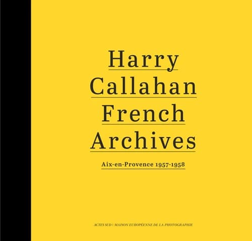 French archives ; Aix-en-Provence 1957-1958