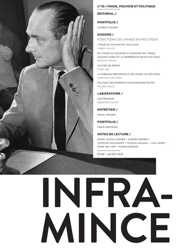 REVUE INFRA MINCE n.10 : image, pouvoir et politique