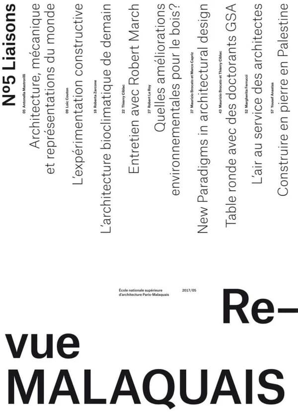 Re-vue malaquais n 5